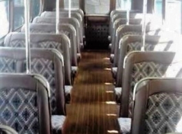 Vintage bus for weddings in Stafford